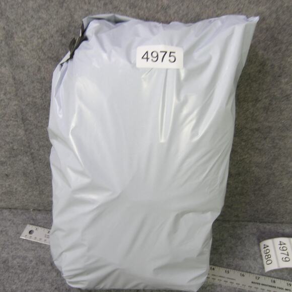 Laurence Roy Leather Jacket Mens Small Black Long Car Coat Snap Zip Pockets - Picture 9 of 9